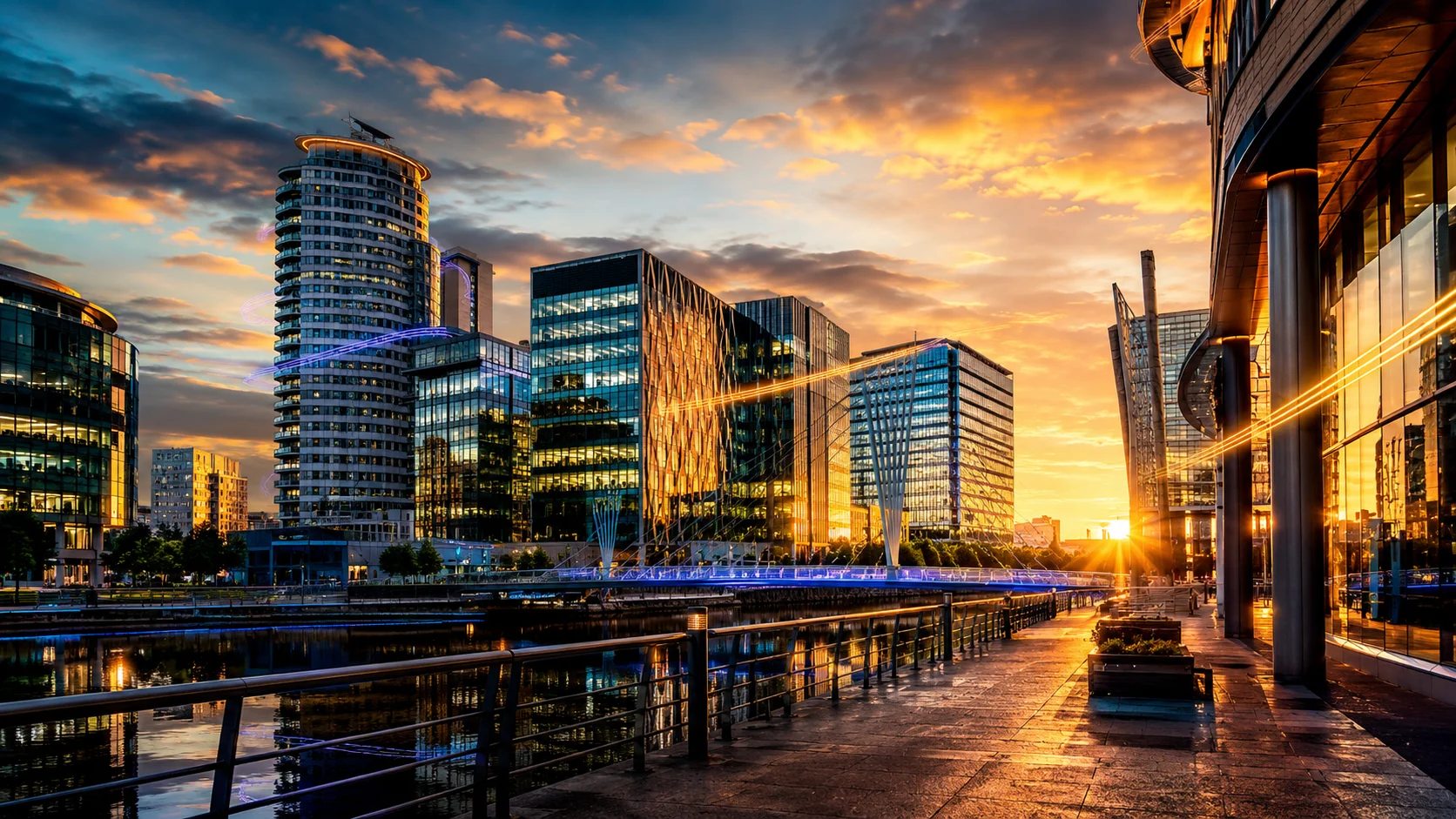 Manchester cityscape